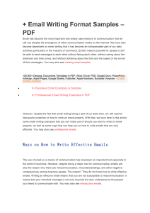 CEFR SPM Email Writing Format Samples PDF