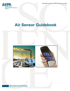 Air Sensor Guidebook: EPA Guide to Air Quality Monitoring