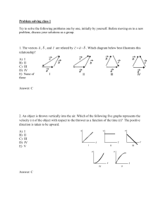 PHYS221 ProblemSolving Class1 numerical answers