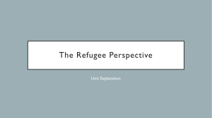 The Refugee Perspective 