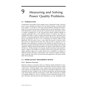 measuring and solving power quality problems   chapter 9