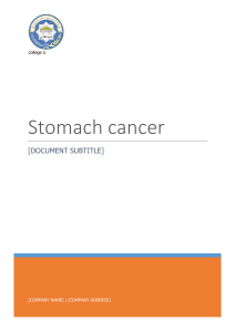 stomch cancer