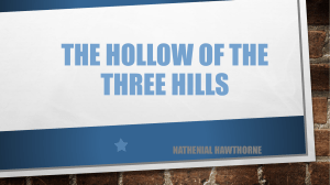 THE HOLLOW OF THE THREE HILLS