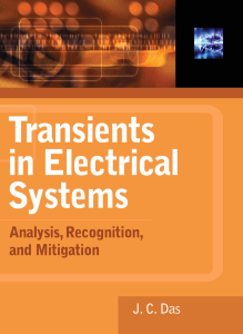 Transients in Electrical Systems Analysi
