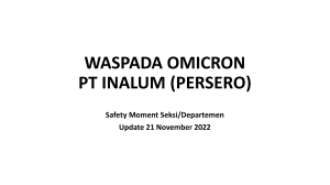 WASPADA OMICRON