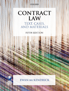 Contract Law  Text, Cases, and Materials ( PDFDrive )