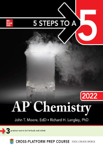 5 Steps to a 5 AP Chemistry 2022