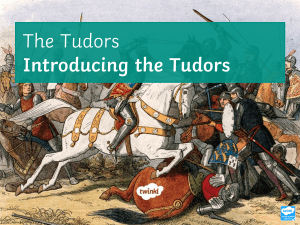 Introducing the Tudors