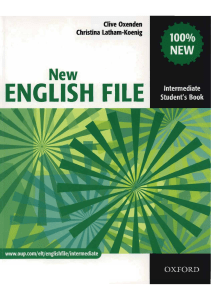 2 English File Intermediate SB