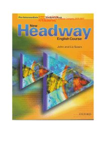 New Headway - Pre Intermediate Student's Book