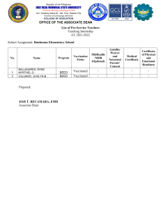 List-of-Pre-Service-Teachers Dapitan-City-Division