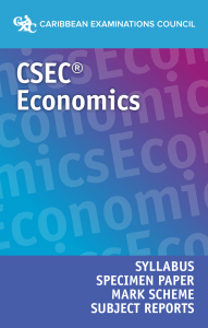 csec economics