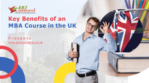Key Benefits of an MBA Course in the UK