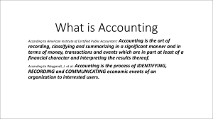 Lesson 1 Introduction to Accounting Part 1