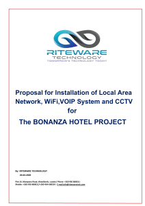 PROJECT Technical Proposal