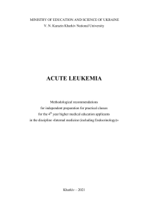 IM 23 - Acute leukemia