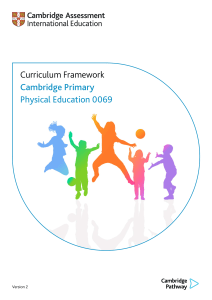 Cambridge Primary Physical Education (0069)