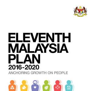 Eleventh Malaysia Plan 2016-2020: Growth on People