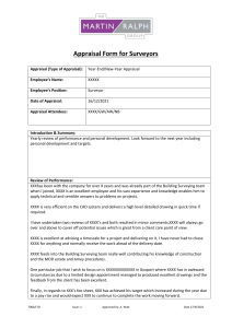 Appraisal Form 