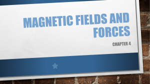 Magnetic Fields and Forces Presentation