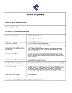 AP Summer Assignment 2022