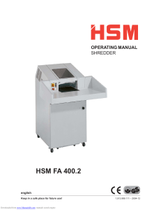 HSM Powerline FA 400.2