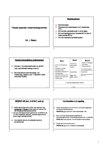 Sheets Fiscale Aspecten ondernemingsvormen (2021)  -  Compatibiliteitsmodus