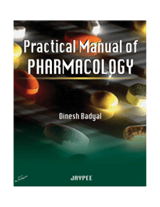 Practical Pharmacology Dinesh Badyal