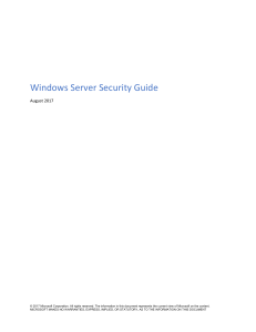 Windows Server 2016 Security Guide EN US