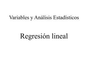 VTR01 Variables y análisis estadísticos 2 Regresión lineal MOOC con texto 20191101