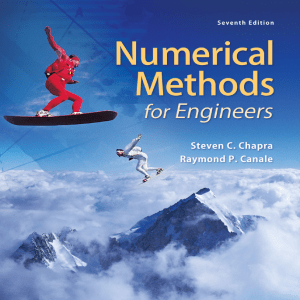 Numerical Methods for Engineers 7th Edit
