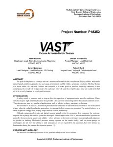 Vacuum Actuated Safety Trigger Design & Testing