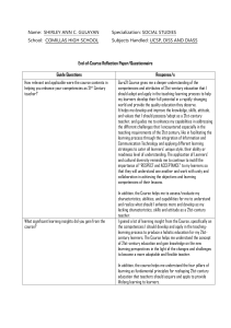 4-GURO21 Reflection-Paper Template 2018-version