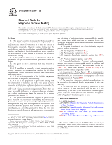 Magnetic Particle Testing Guide E709