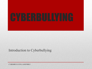 1839 Cyberbullying Presentation