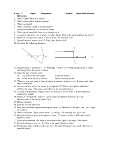 light class 10 cbse