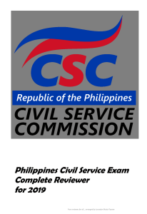 CSC 8 - CSE Complete Reviewer for 2019