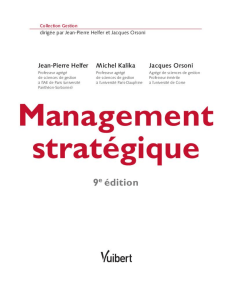 Management stratégique - 9e édition ( PDFDrive )