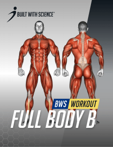 Full Body Workout by Jeremy Ethier
