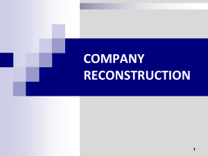 4-5.Company Reconstruction