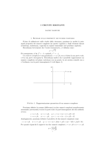 Circuiti Risonanti: Analisi e Proprietà