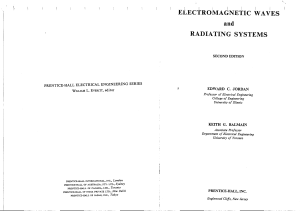 48 Libros Electromagnetic waves and radiating systems Jordan