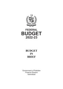 3 Budget in Brief English 2022 23