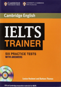 IELTS Trainer - Six Practice Tests with Answers