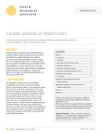 Global Power Plant Database Technical Note