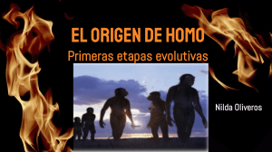 13. El origen de Homo