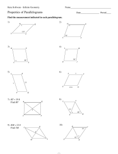 6-Properties of Parallelograms (1)