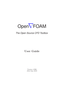 Open FOAM User Guide