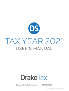 Drake 21 Manual