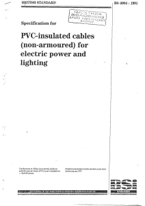 bs 6004 1991 specification for pvc insulated cables non armor
